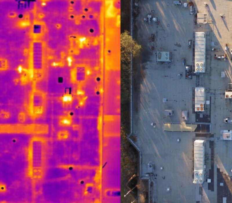 Commercial Roof Thermal Imaging